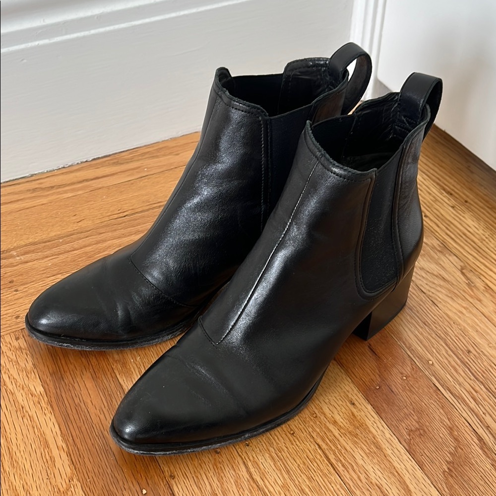 Rag & Bone Black Ankle Boots